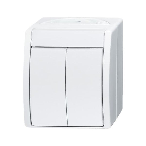 Busch-Jaeger Serienschalter 2601/5 W-54